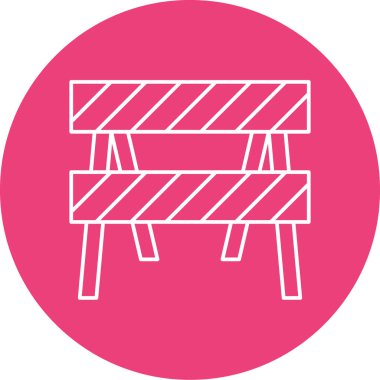 Yapı ve onarım simgesinin vektör illüstrasyonu