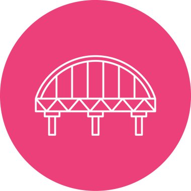 Modern inşaat simgesinin vektör illüstrasyonu