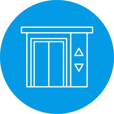 Modern simgenin vektör illüstrasyonu