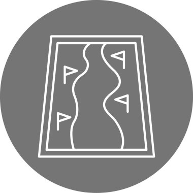 seo modern simgesinin vektör illüstrasyonu