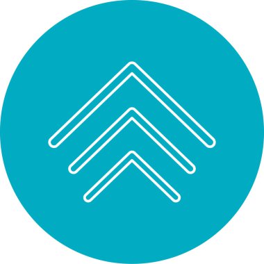 Projeniz için Yukarı Yön Okçuluk Simgesi