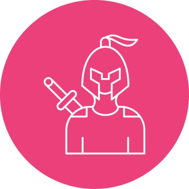 Bir insan simgesinin vektör illüstrasyonu