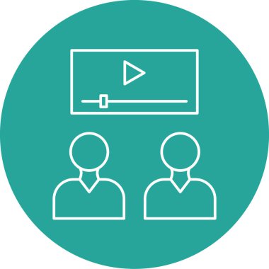 Seo simgesinin vektör illüstrasyonu