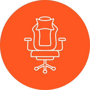 ofis koltuğu vektör çizim