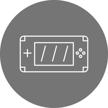 Modern oyun alanı simgesinin vektör illüstrasyonu