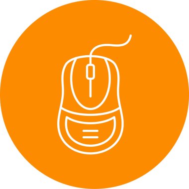 Fare. Web simgesi basit illüstrasyon