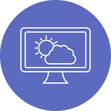 seo modern simgesinin vektör illüstrasyonu