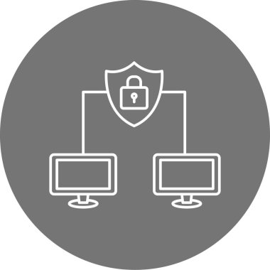 Web simgesinin vektör illüstrasyonu