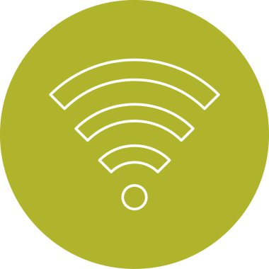 Kablosuz simgenin çizimi.