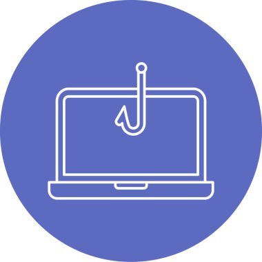 Modern simgenin vektör illüstrasyonu.