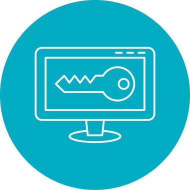 seo modern simgesinin vektör illüstrasyonu