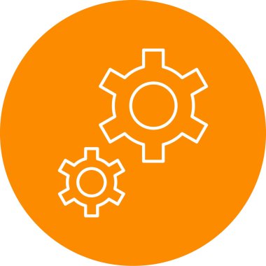 Ayarlama. Web simgesi basit illüstrasyon
