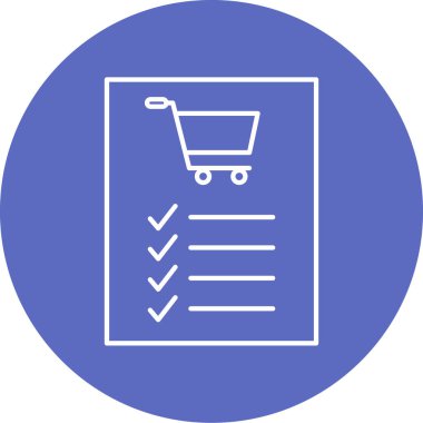 vektör alışveriş simgesi illüstrasyonu