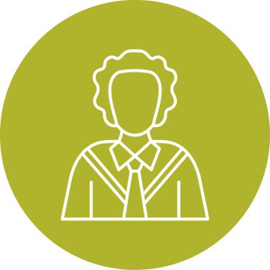 İnsan simgesinin vektör illüstrasyonu