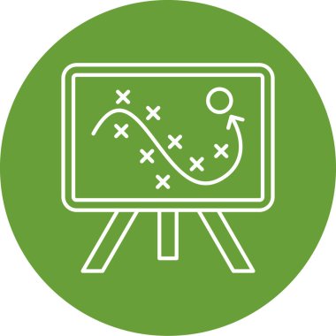 Tahta. Web simgesi basit illüstrasyon