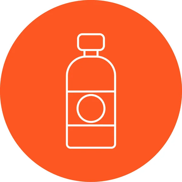 Vector Bottle Icon Illustration — Stock Vector