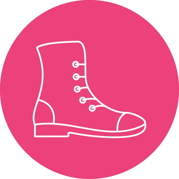 Bottes Icône Web Illustration Simple — Image vectorielle