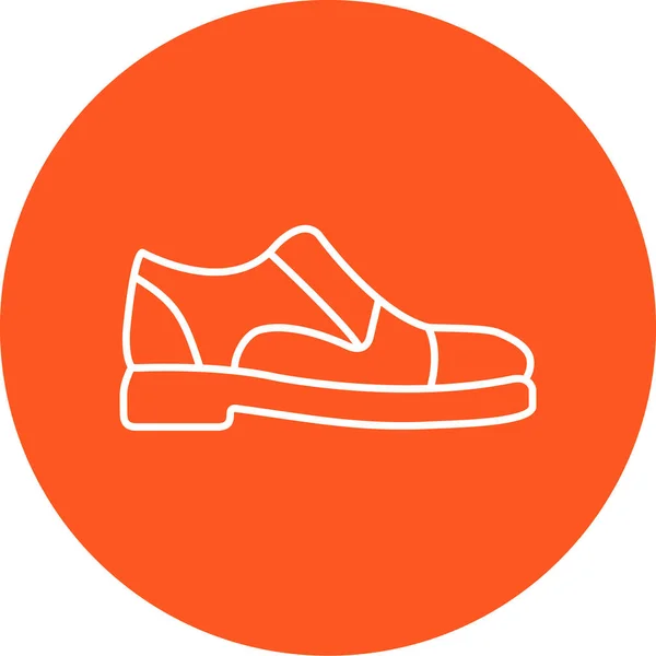 Векторная Иллюстрация Значка Обуви — стоковый вектор