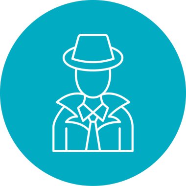 İnsan simgesinin vektör illüstrasyonu