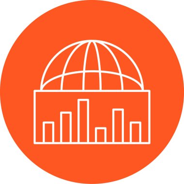 seo modern simgesinin vektör illüstrasyonu