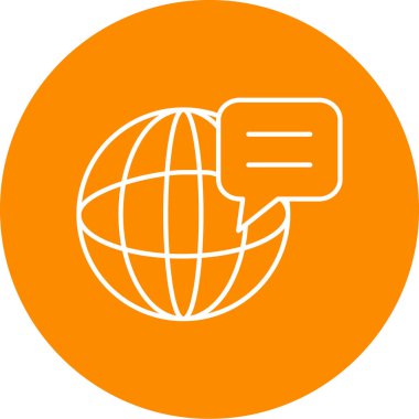 Seo simgesinin vektör illüstrasyonu