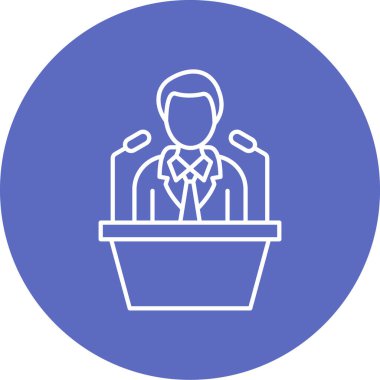 Şapkalı iş adamının vektör çizimi