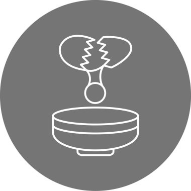 Gıda simgesinin vektör illüstrasyonu