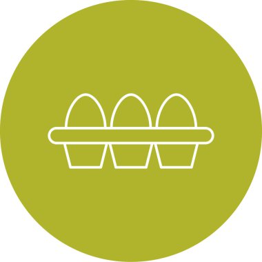 Tek çiftlik simgesinin vektör illüstrasyonu