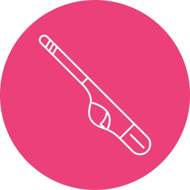 beysbol yarasa simgesi vektör illüstrasyonu