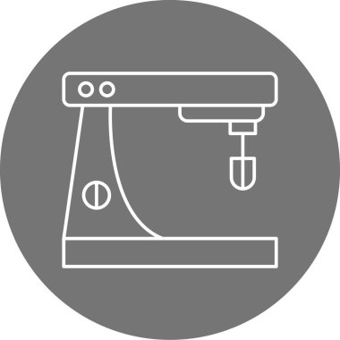 Dairesel testerenin vektör illüstrasyonu