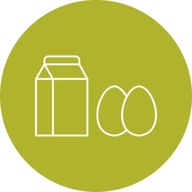 Gıda simgesinin vektör illüstrasyonu