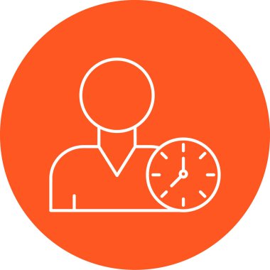 İş simgesinin vektör illüstrasyonu