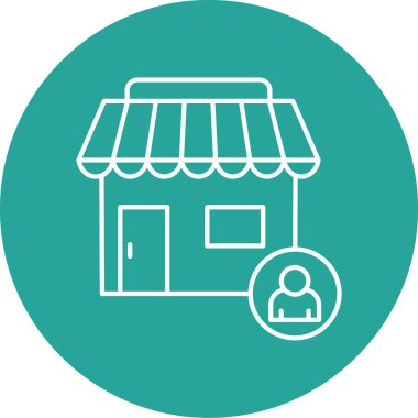 seo modern simgesinin vektör illüstrasyonu