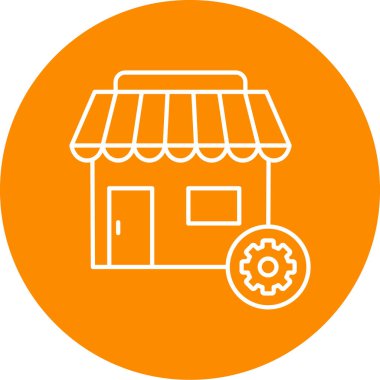 seo modern simgesinin vektör illüstrasyonu