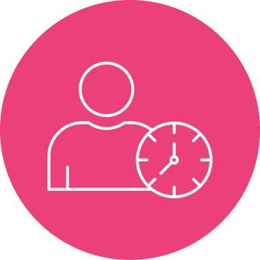 İş simgesinin vektör illüstrasyonu