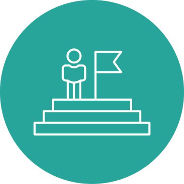 İş simgesinin vektör illüstrasyonu