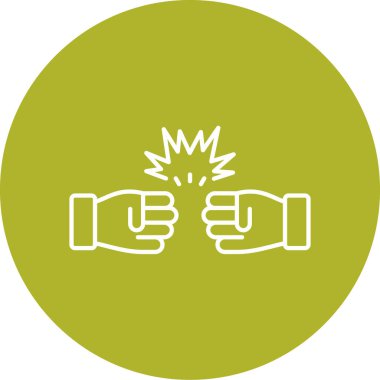 Modern simgenin vektör illüstrasyonu