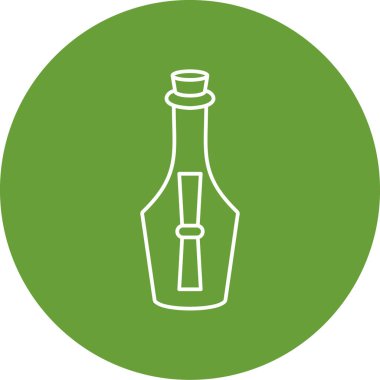 Bira ikonunun vektör illüstrasyonu