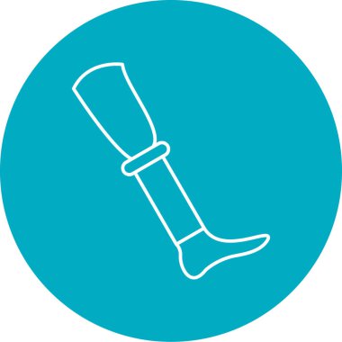 Basit modern ve zarif simgenin vektör çizimi