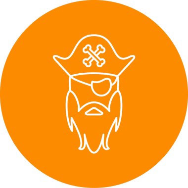 Polis vektör simgesi modern basit illüstrasyon