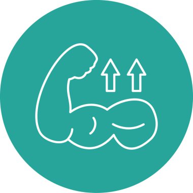 Bir insan simgesinin vektör illüstrasyonu