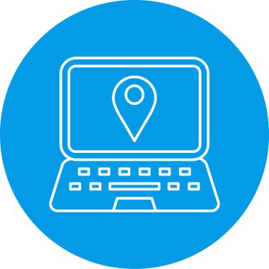 seo modern simgesinin vektör illüstrasyonu