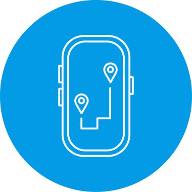 Modern b 'nin vektör illüstrasyonu eksik simgesi