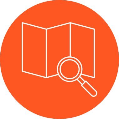 seo modern simgesinin vektör illüstrasyonu