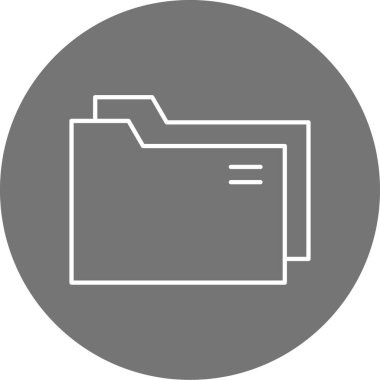Dosya. Web simgesi basit illüstrasyon