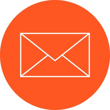 E- posta simgesi vektör illüstrasyonu