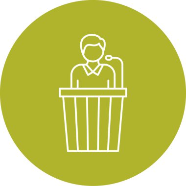 İnsan simgesinin vektör illüstrasyonu