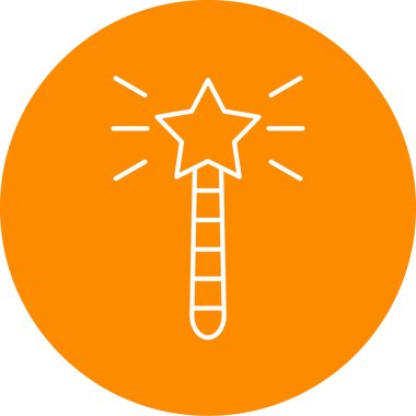 yıldız simgesi, vektör çizimi