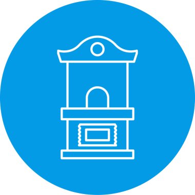 Modern b 'nin vektör illüstrasyonu eksik simgesi