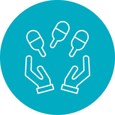 seo modern simgesinin vektör illüstrasyonu